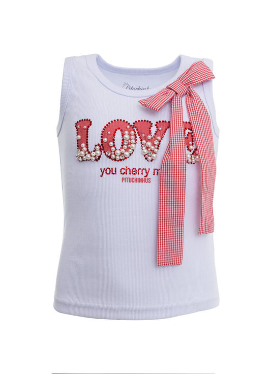 Regata Rib Bordados Xadrez Resort Regata Rib Bordados Xadrez Resort