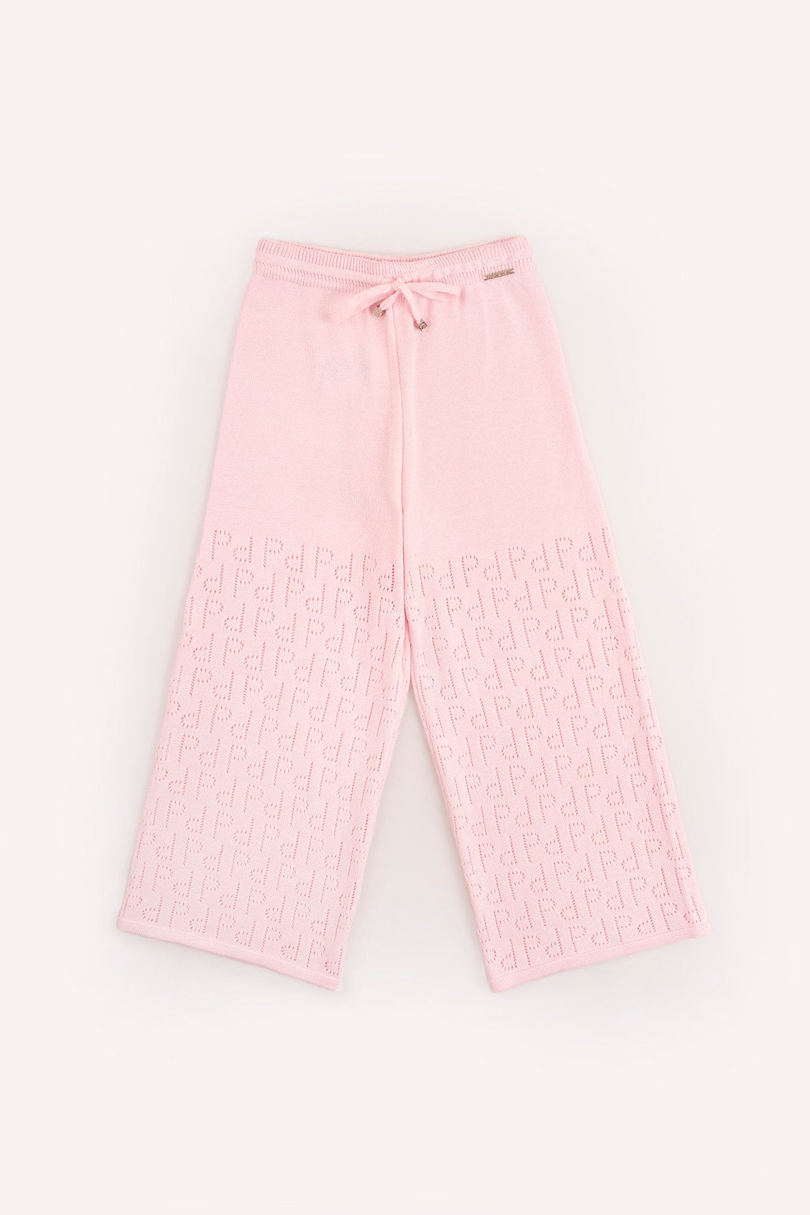 Calça Wide Leg Tricot