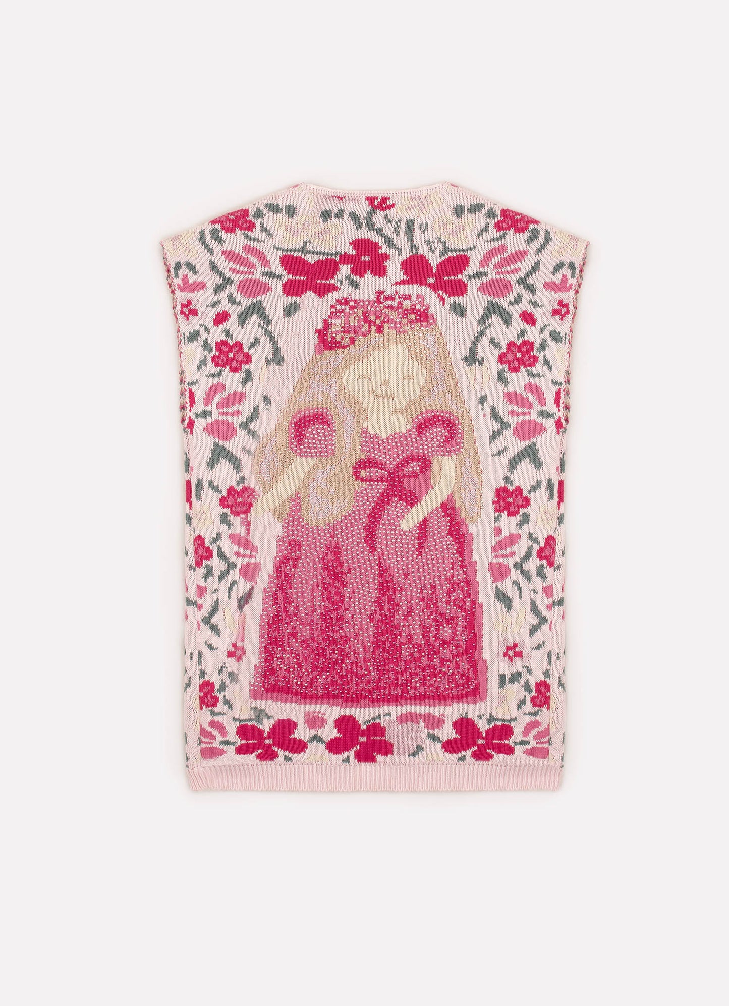 Colete Tricot Pompom