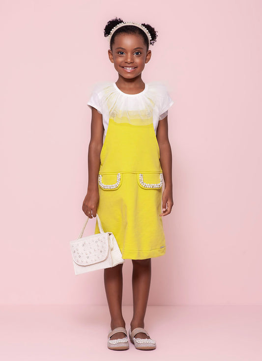 Blusa Cotton Gola Tule Blusa Cotton Gola Tule