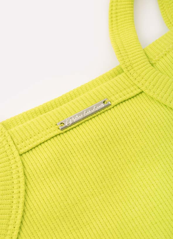 Blusa Cropped Ribana e Tule