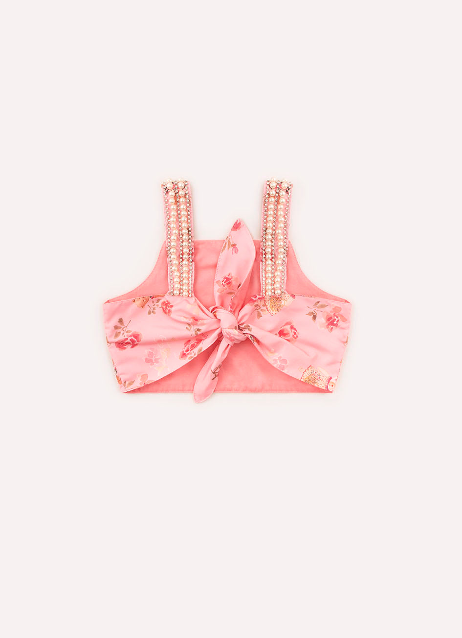 Blusa Alça Cropped Tricoline