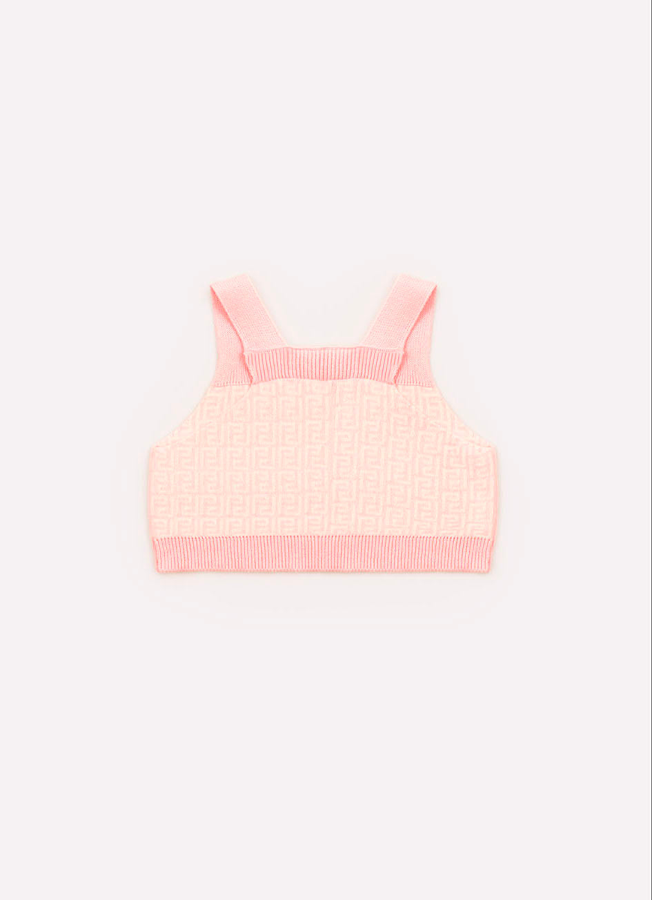 Blusa Cropped Tricot