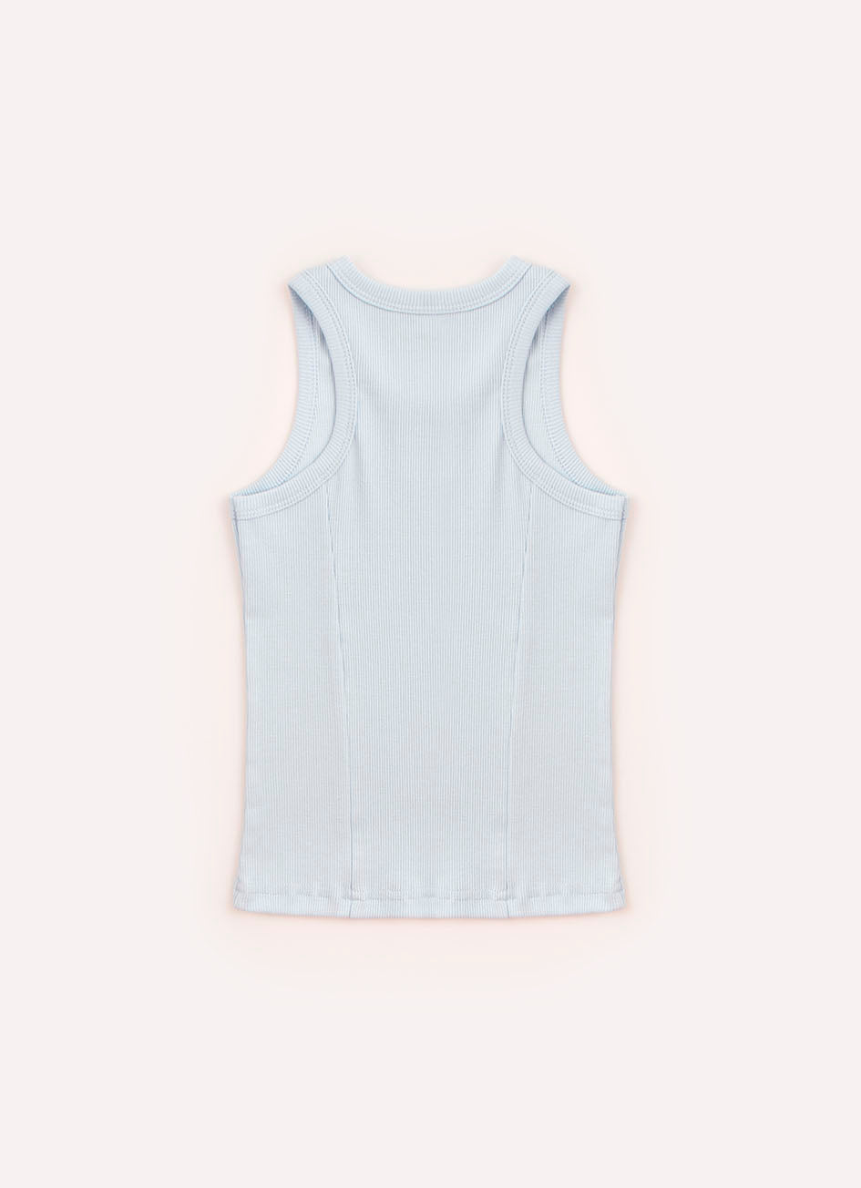 Blusa Regata Ribana Bordados