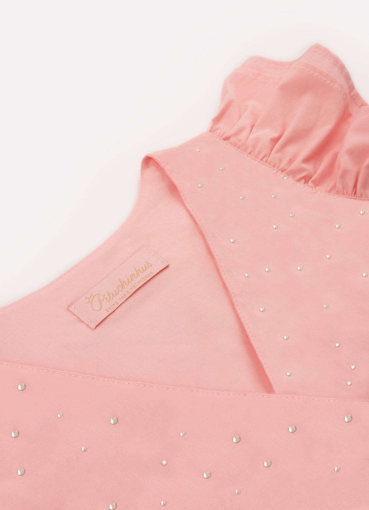 Blusa Cropped Tricoline Cristais
