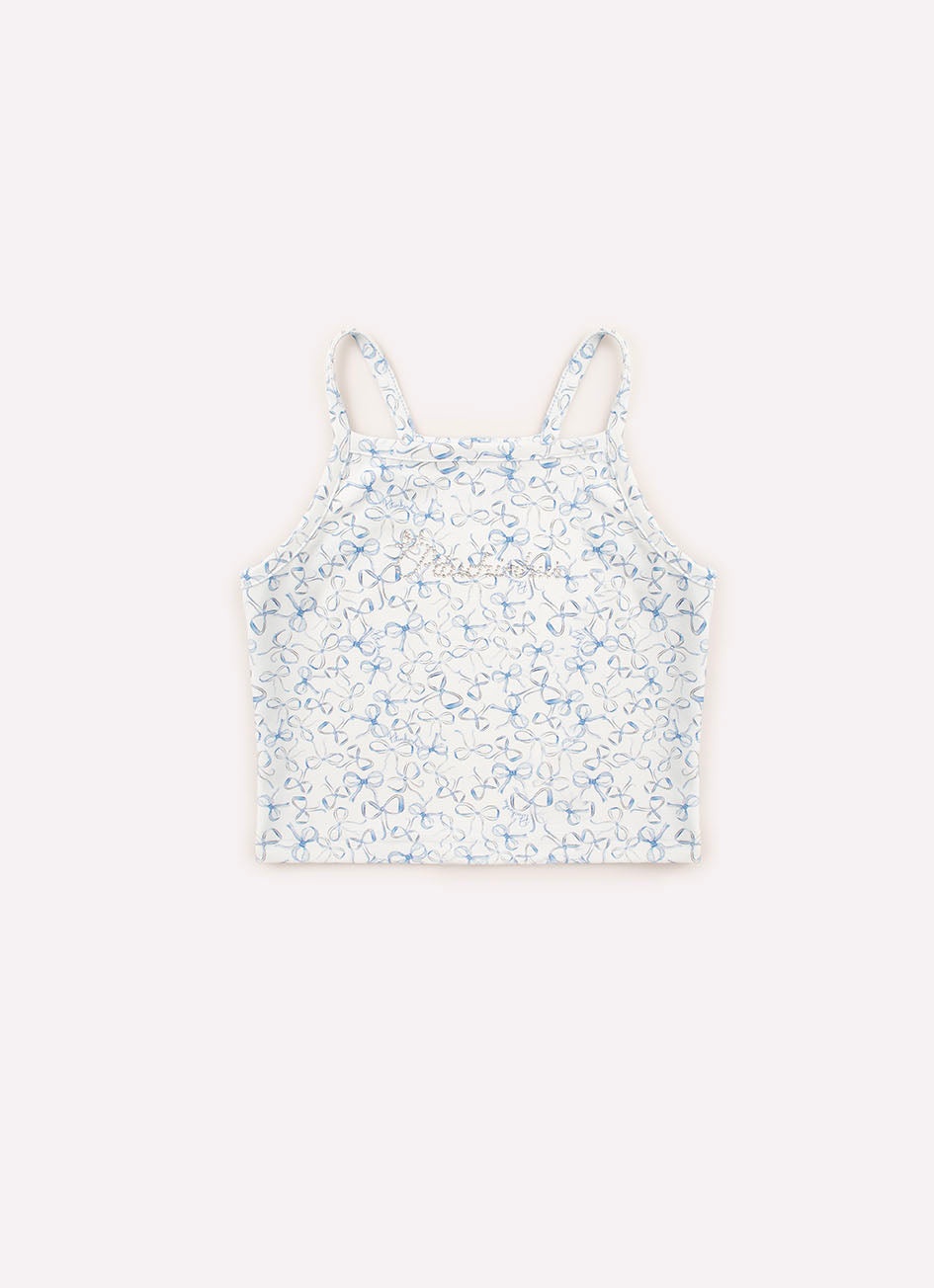 Blusa Alça Cropped Malha Light