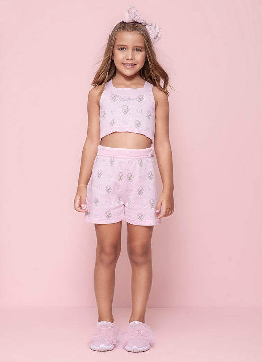 Blusa Regata Cropped Tricot Blusa Regata Cropped Tricot