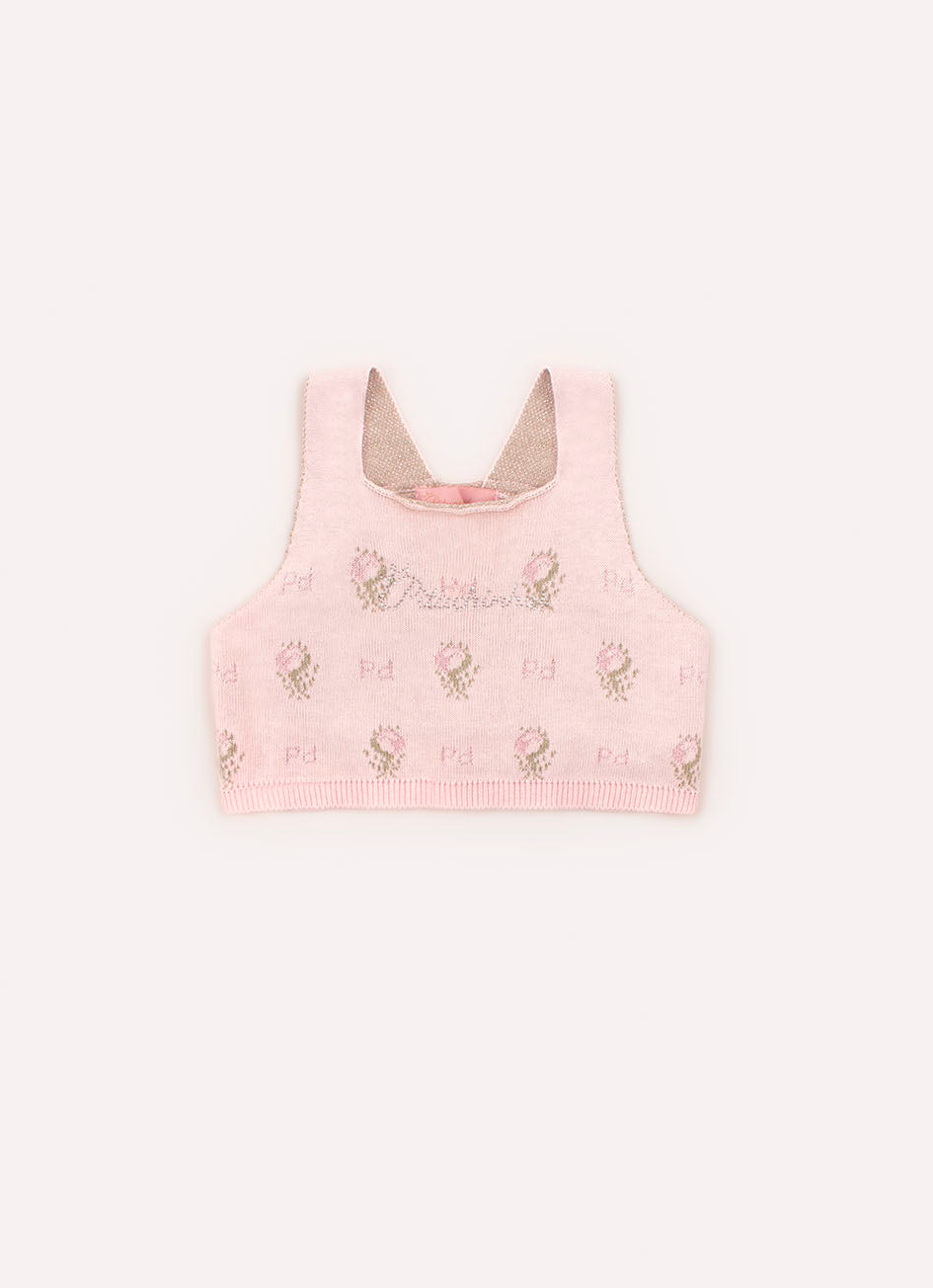 Blusa Regata Cropped Tricot
