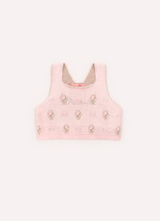 Blusa Regata Cropped Tricot Blusa Regata Cropped Tricot