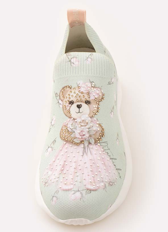 Tenis Knit Ursinha Cristal