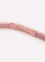 Arco Tricot Bordados Pérolas e Cristais