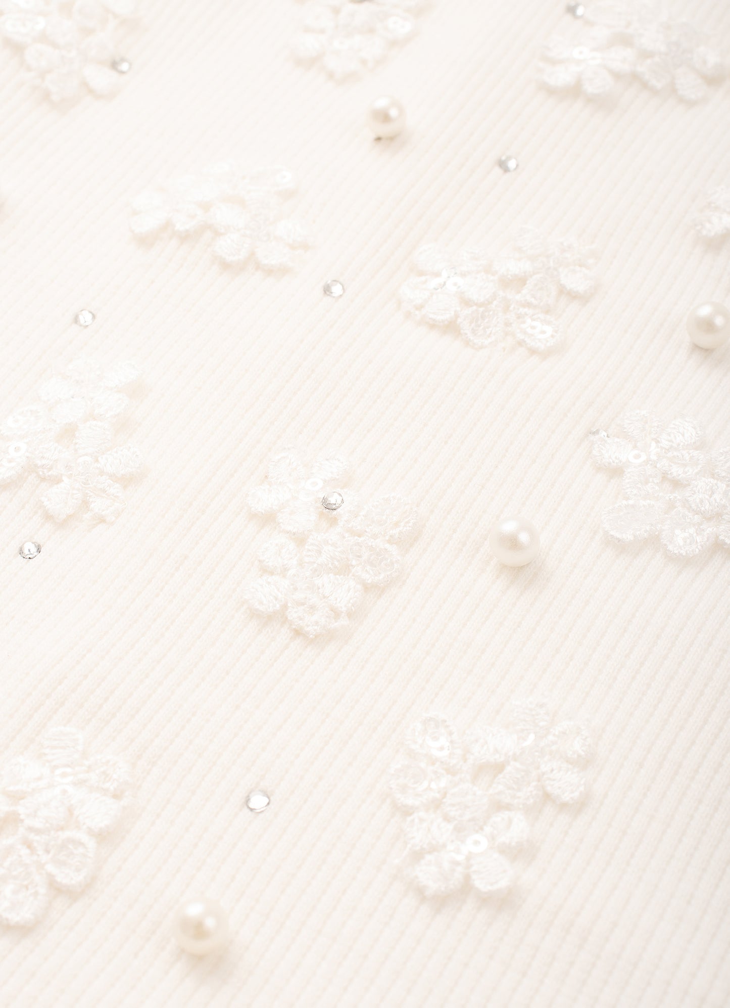 Blusa Cropped Ribana Flores
