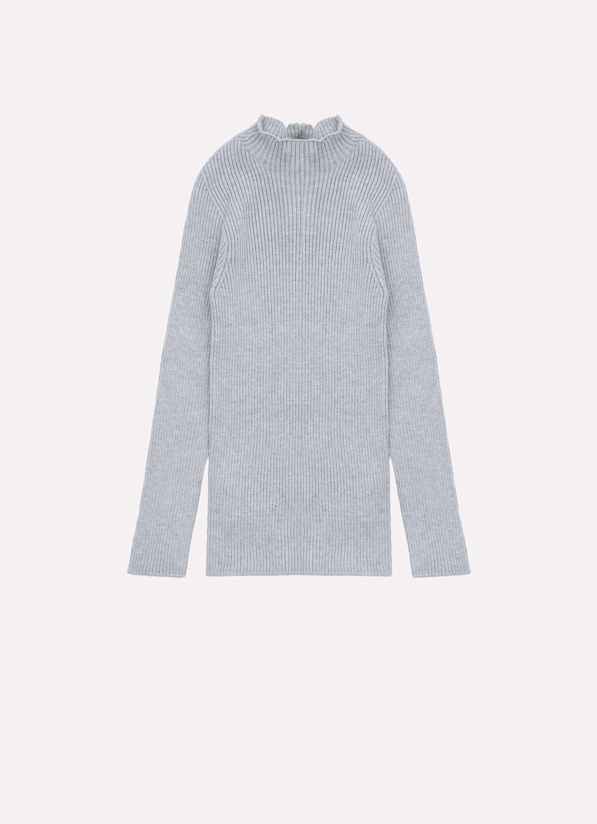 Básica Tricot Sem Costura Canelada