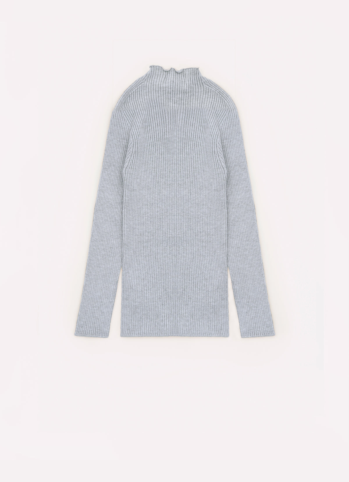 Básica Tricot Sem Costura Canelada