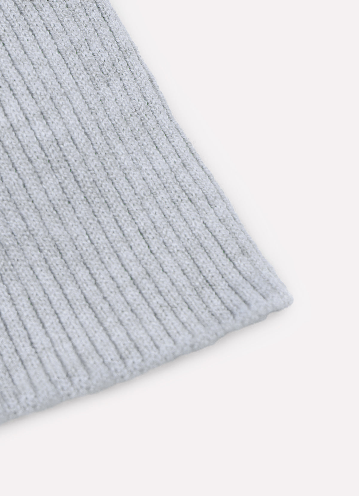 Básica Tricot Sem Costura Canelada