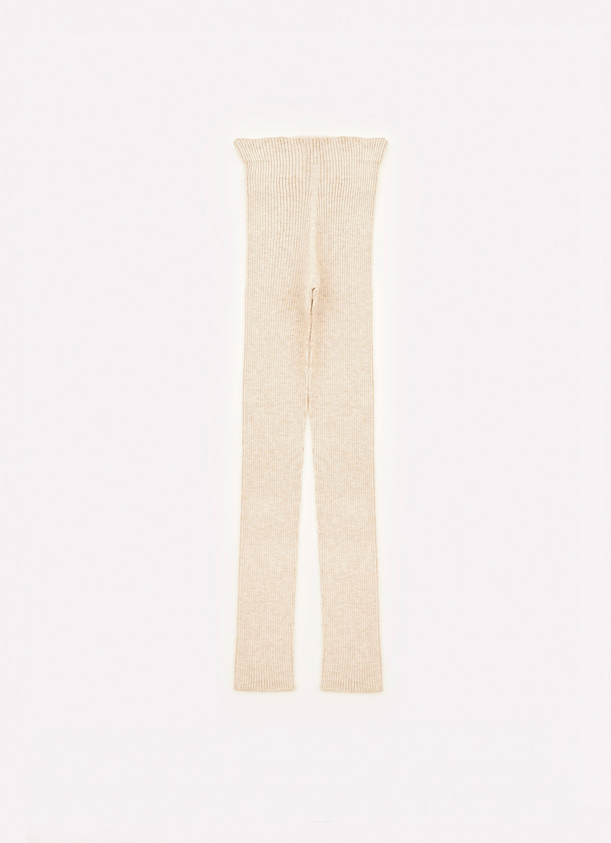 Calça Legging Tricot Canelado Sem Costura