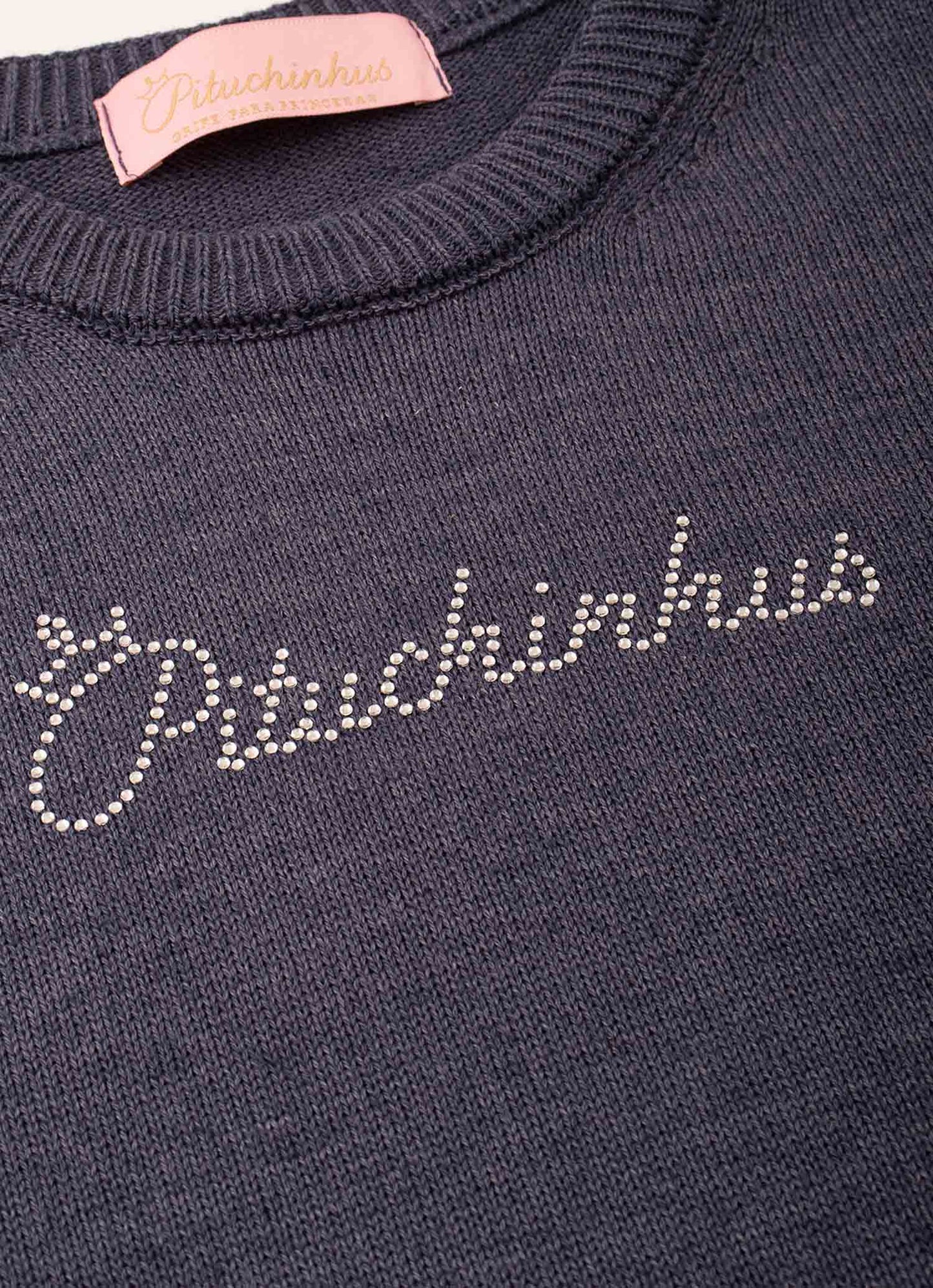 Blusa Tricot Bolsos Canguru