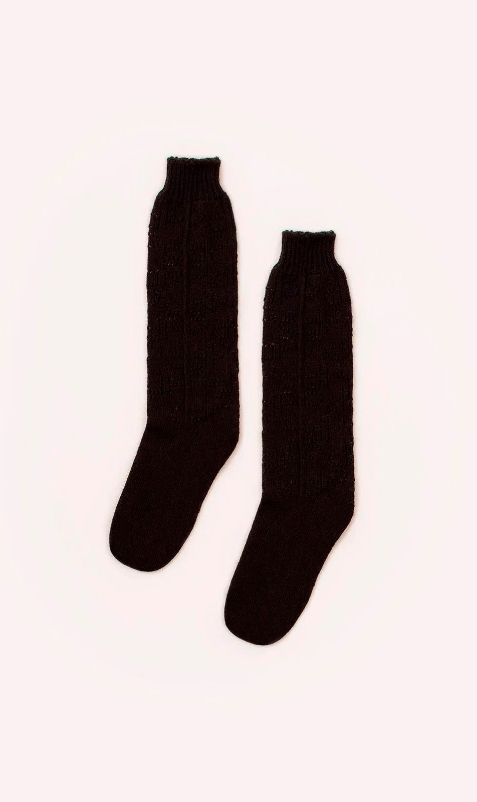 Meia Tricot Monogramas