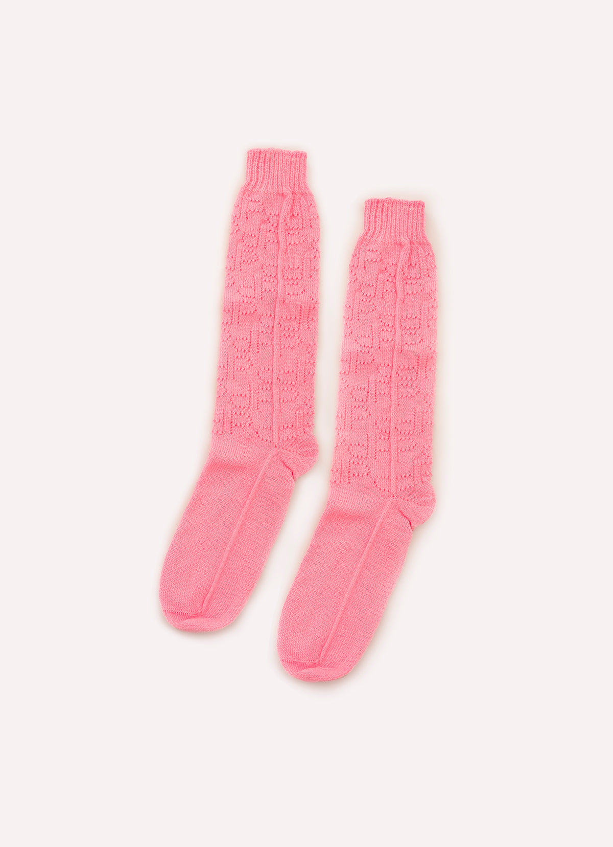 Meia Tricot Monogramas