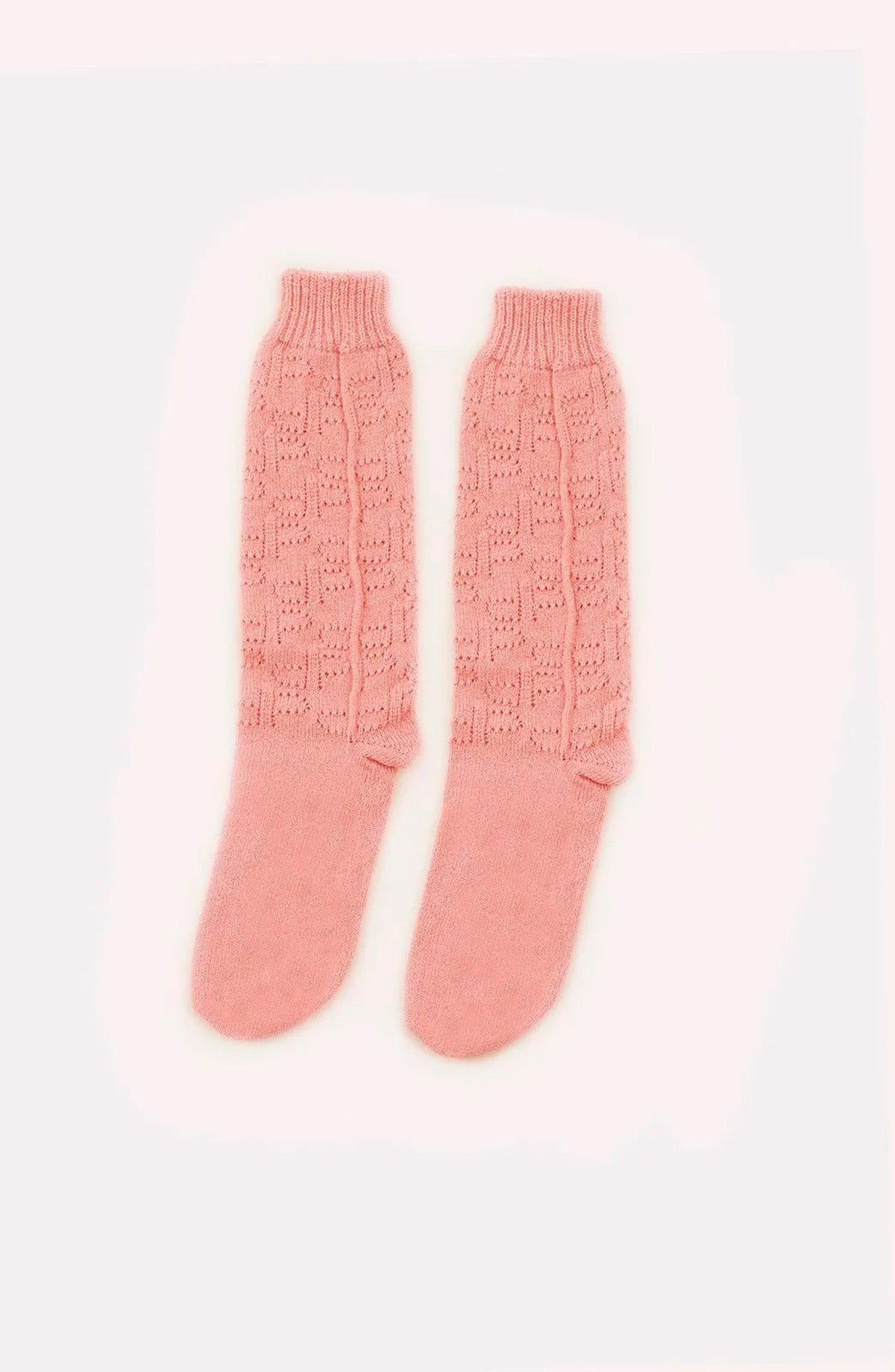 Meia Tricot Monogramas
