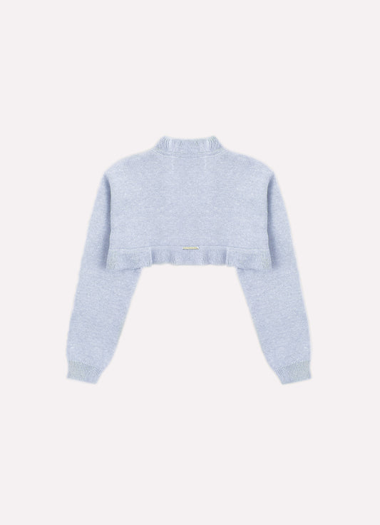 Bolero Tricot com Bordados Bolero Tricot com Bordados