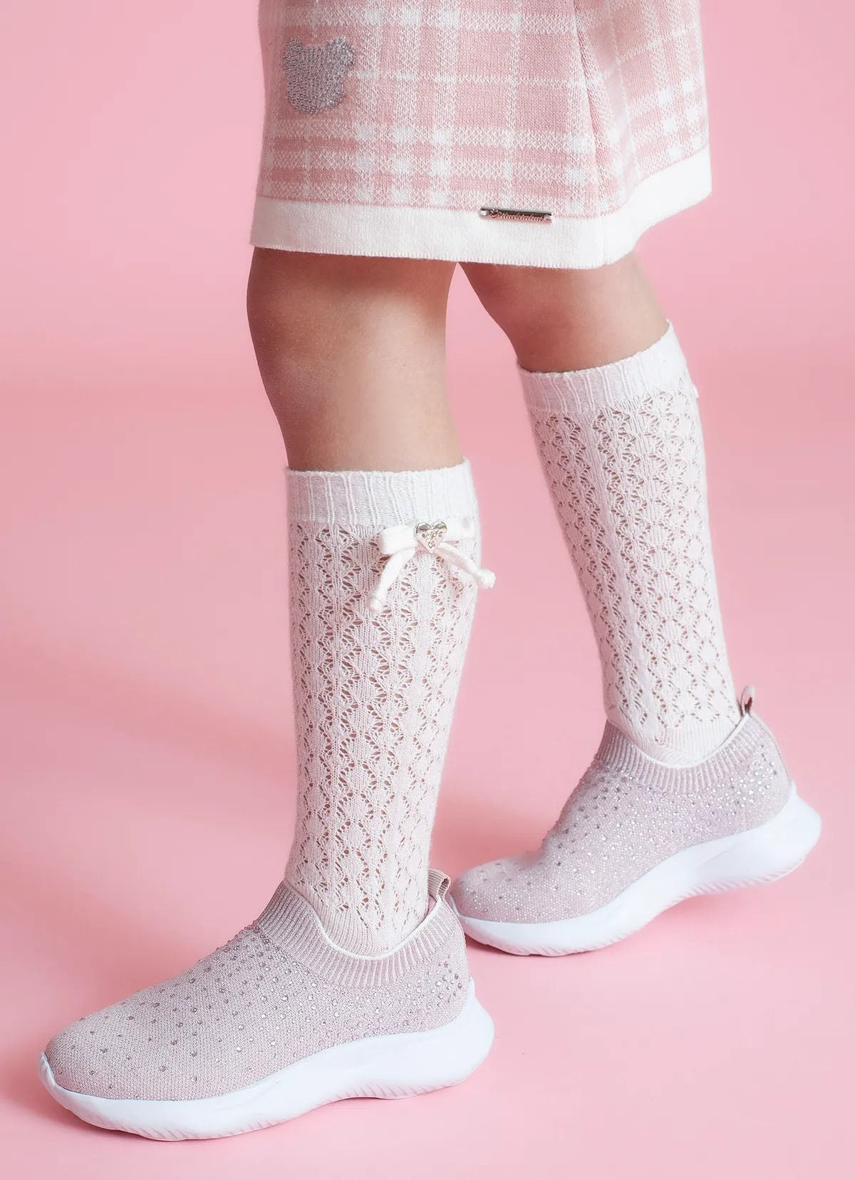 Tênis Knit Cristais