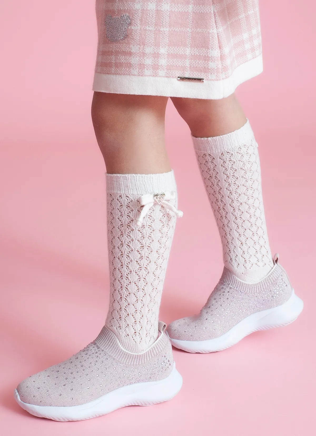 Tênis Knit Cristais