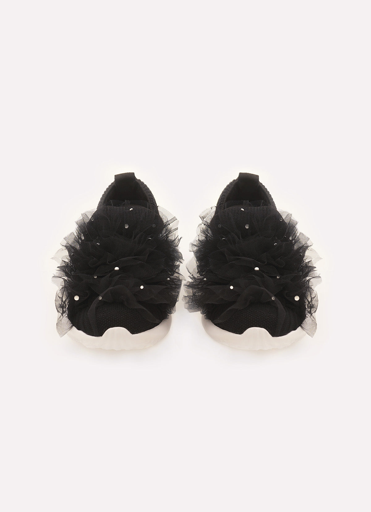 Tênis Knit Frufru Tule
