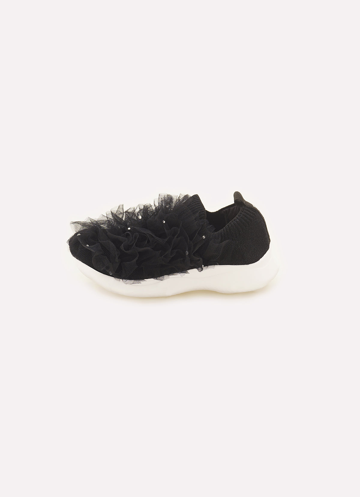 Tênis Knit Frufru Tule