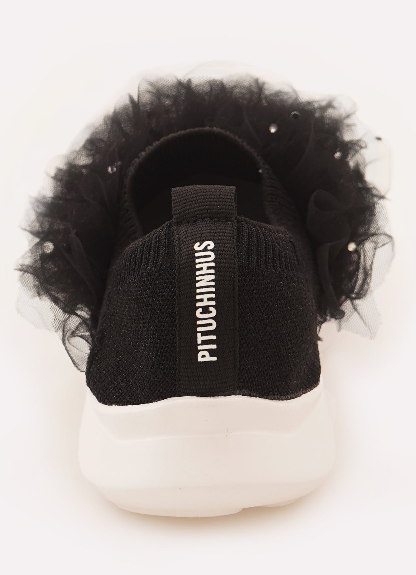 Tênis Knit Frufru Tule