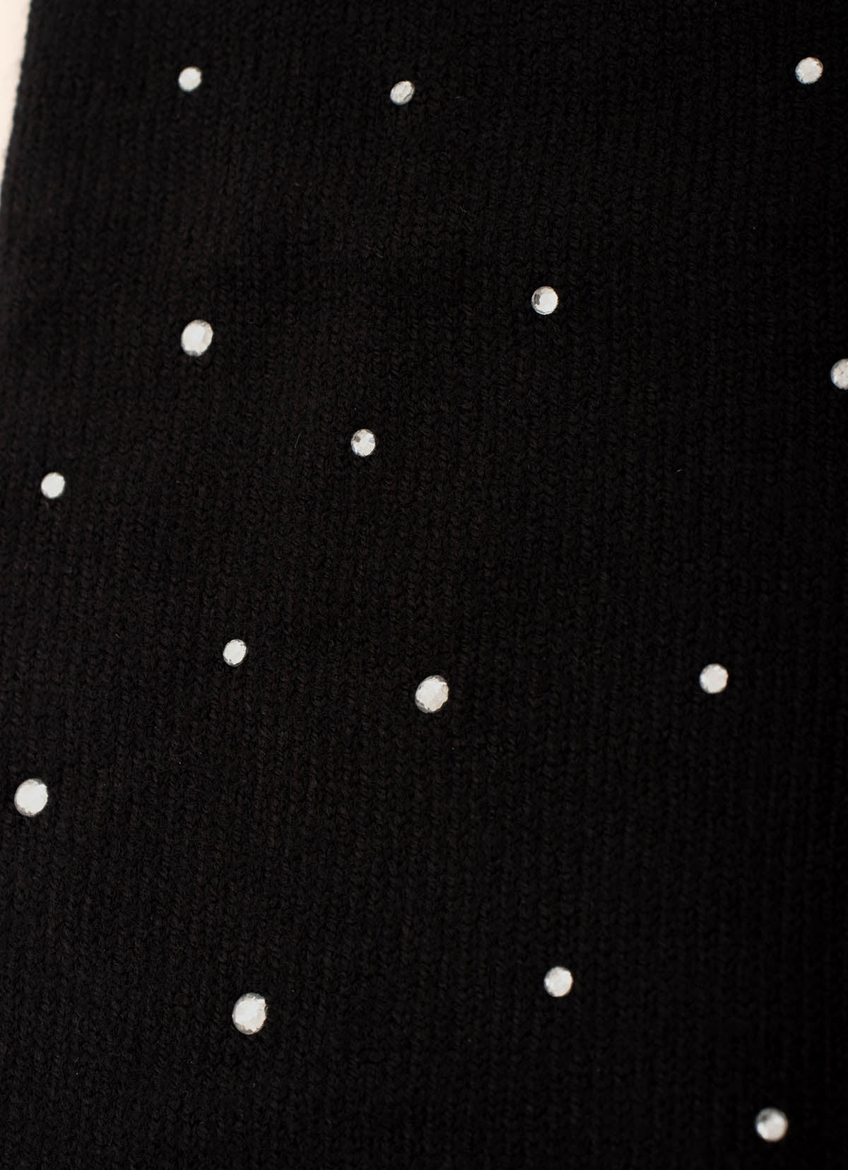 Meia Tricot Cristais