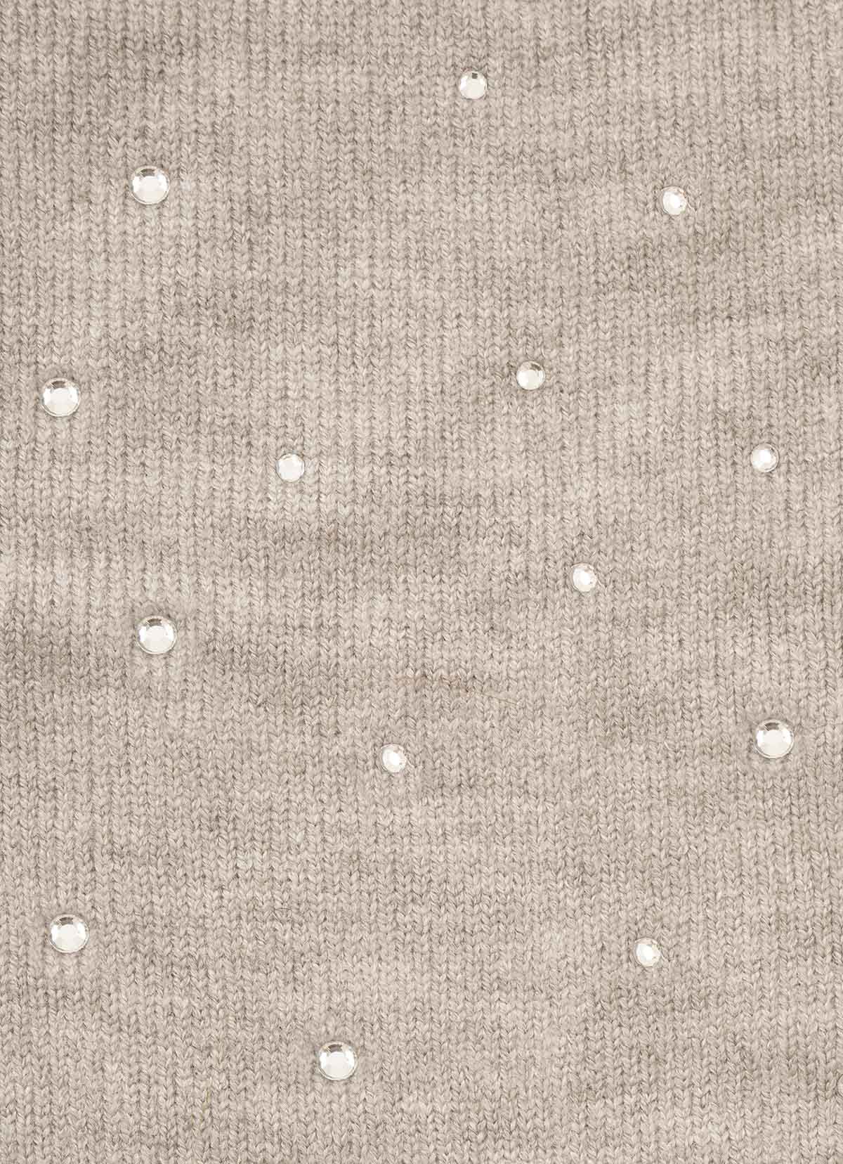 Meia Tricot Cristais