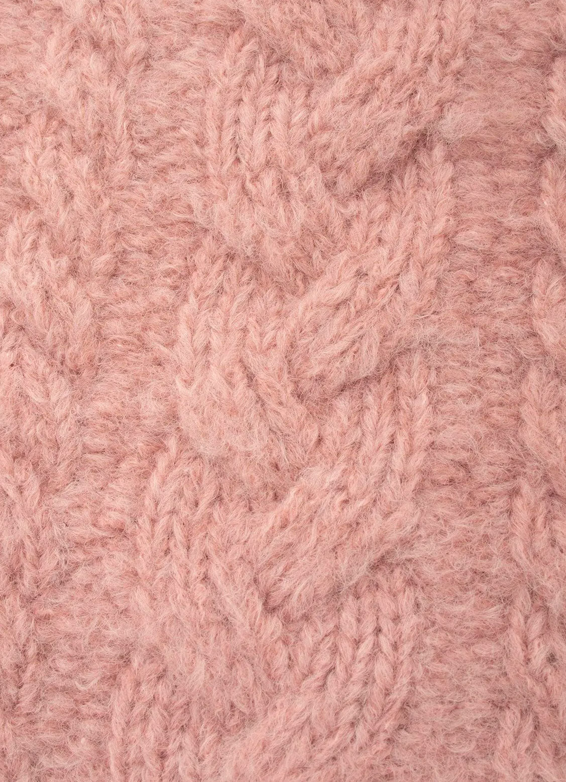 Saia Short Tricot Ponto Trança Sem Costura