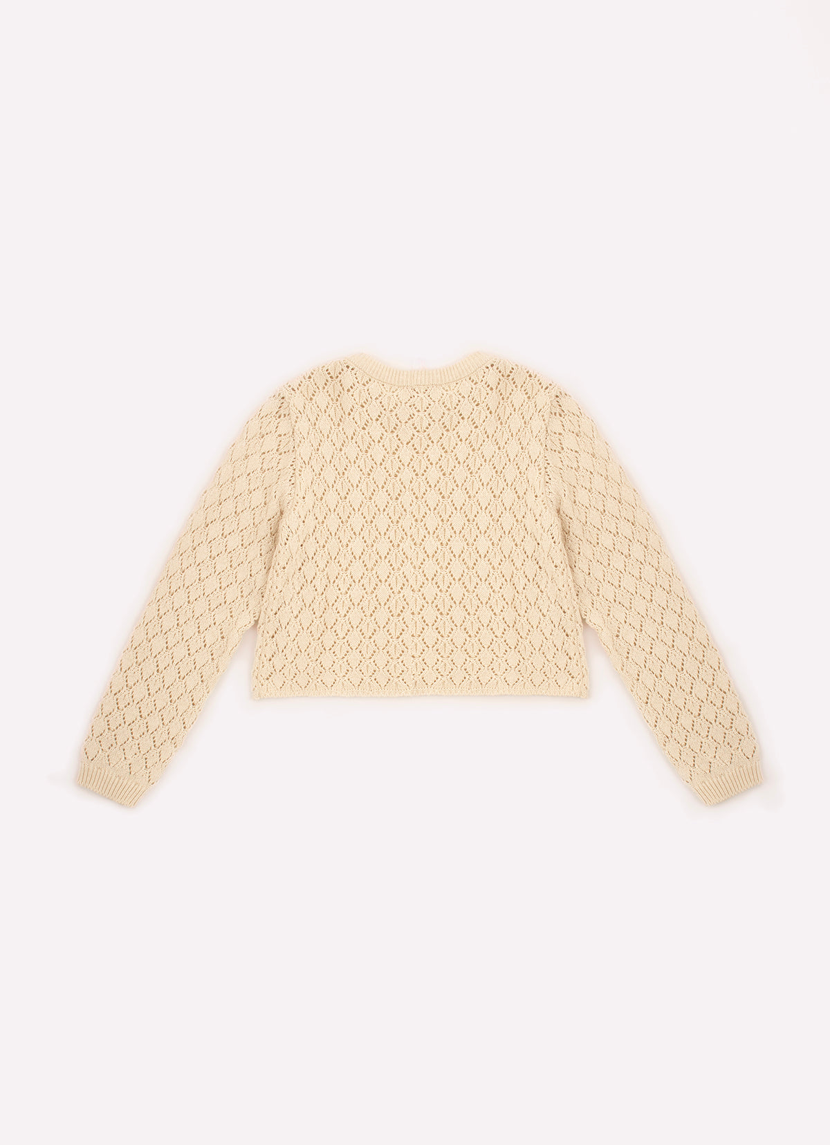 Blusa Tricot Ponto Rendado