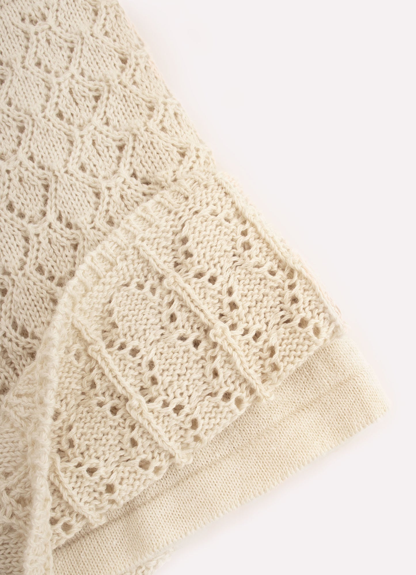 Short Tricot Ponto Rendado