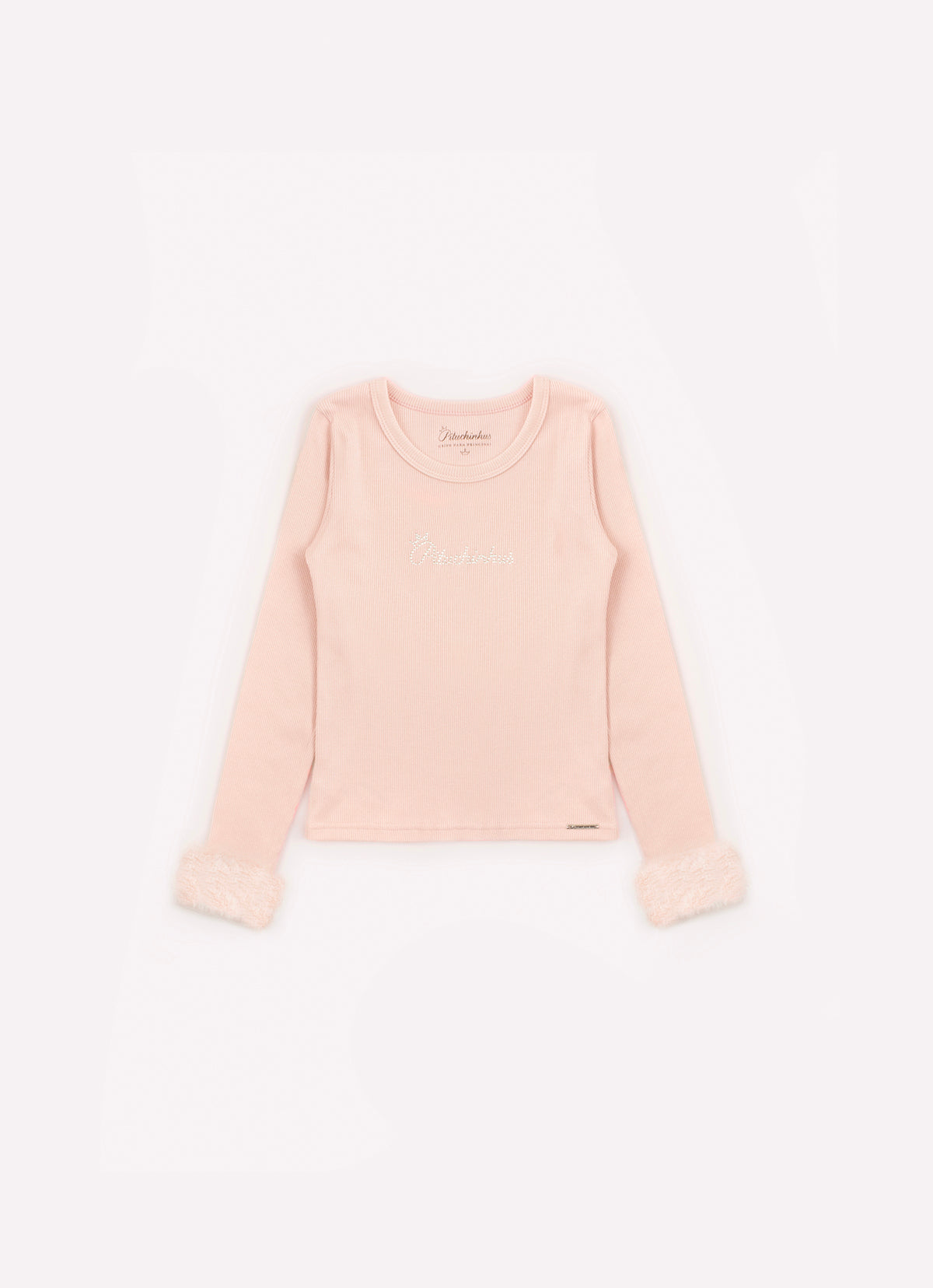 Blusa Ribana Gola E Punho Pele