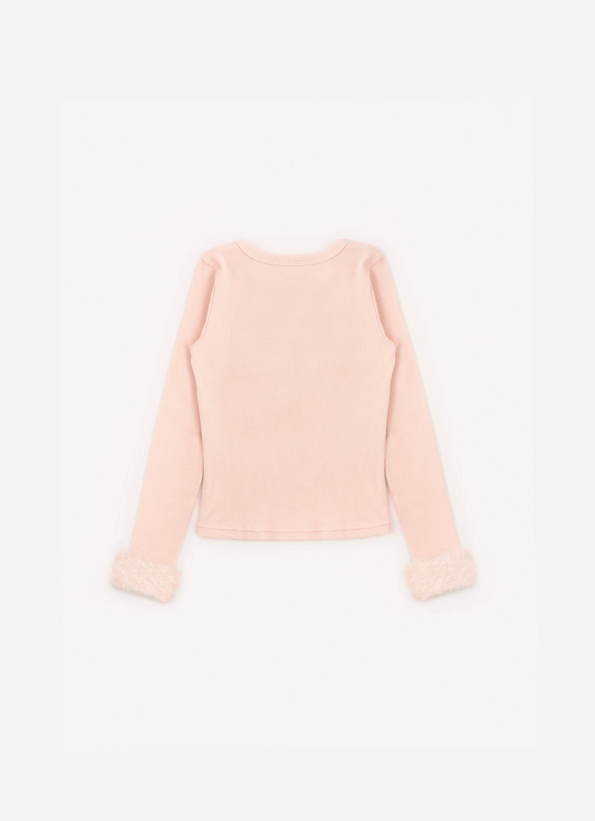 Blusa Ribana Gola E Punho Pele