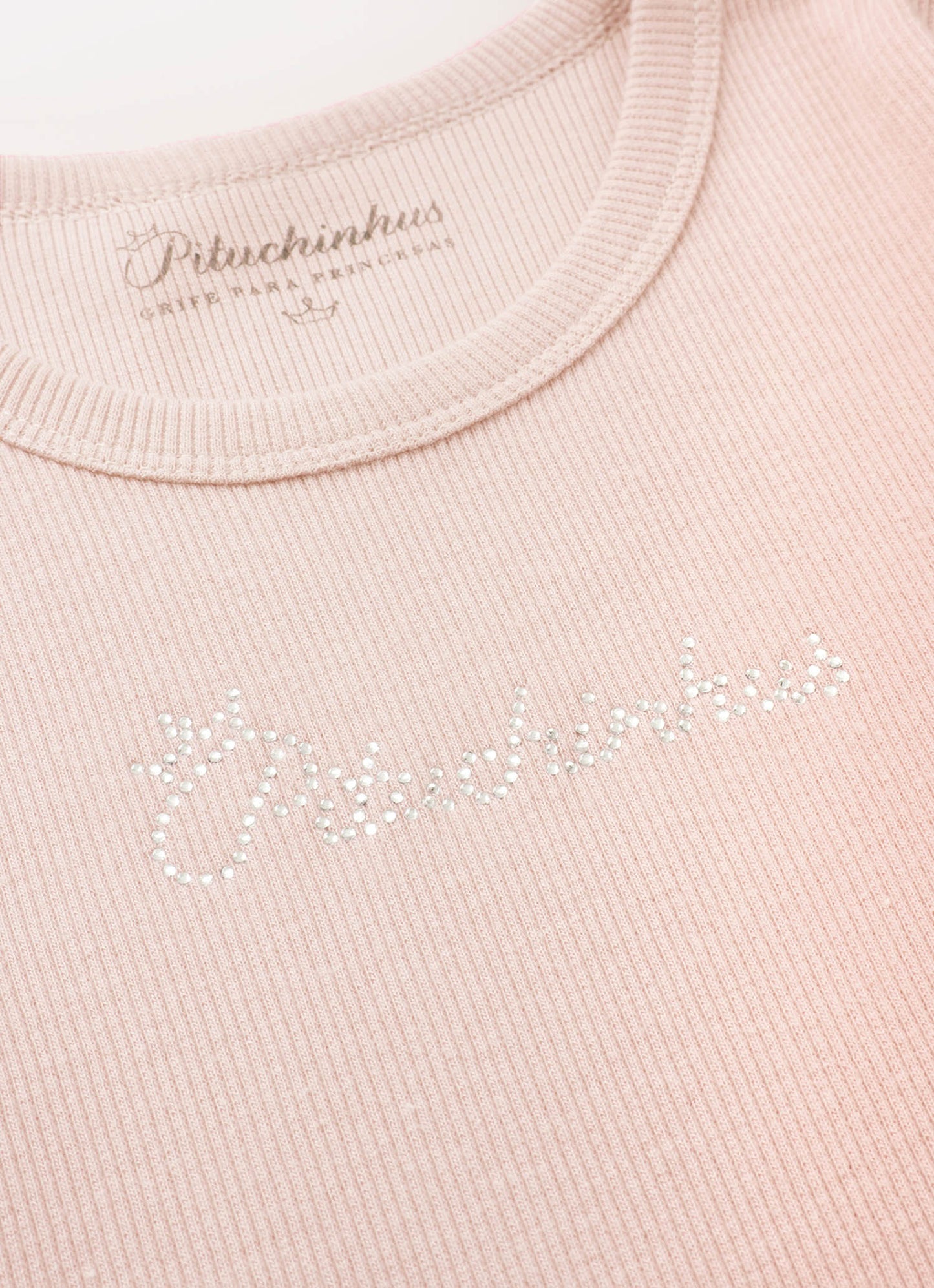 Blusa Ribana Gola E Punho Pele