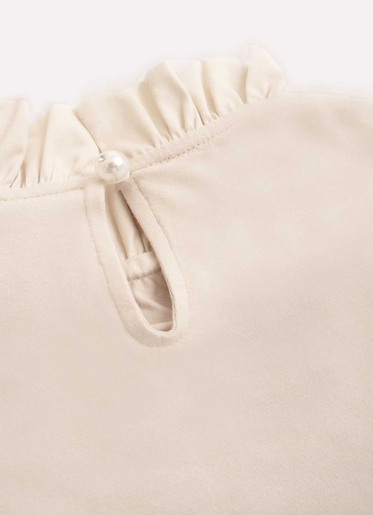 Blusa Cotton Manga e Decote Tricoline