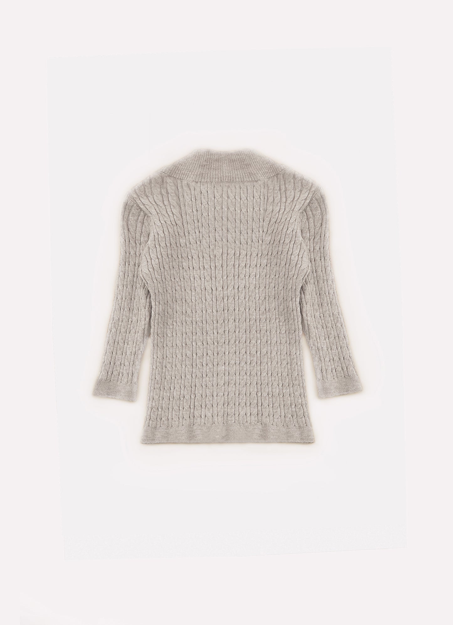 Blusa Tricot Ponto Trançado
