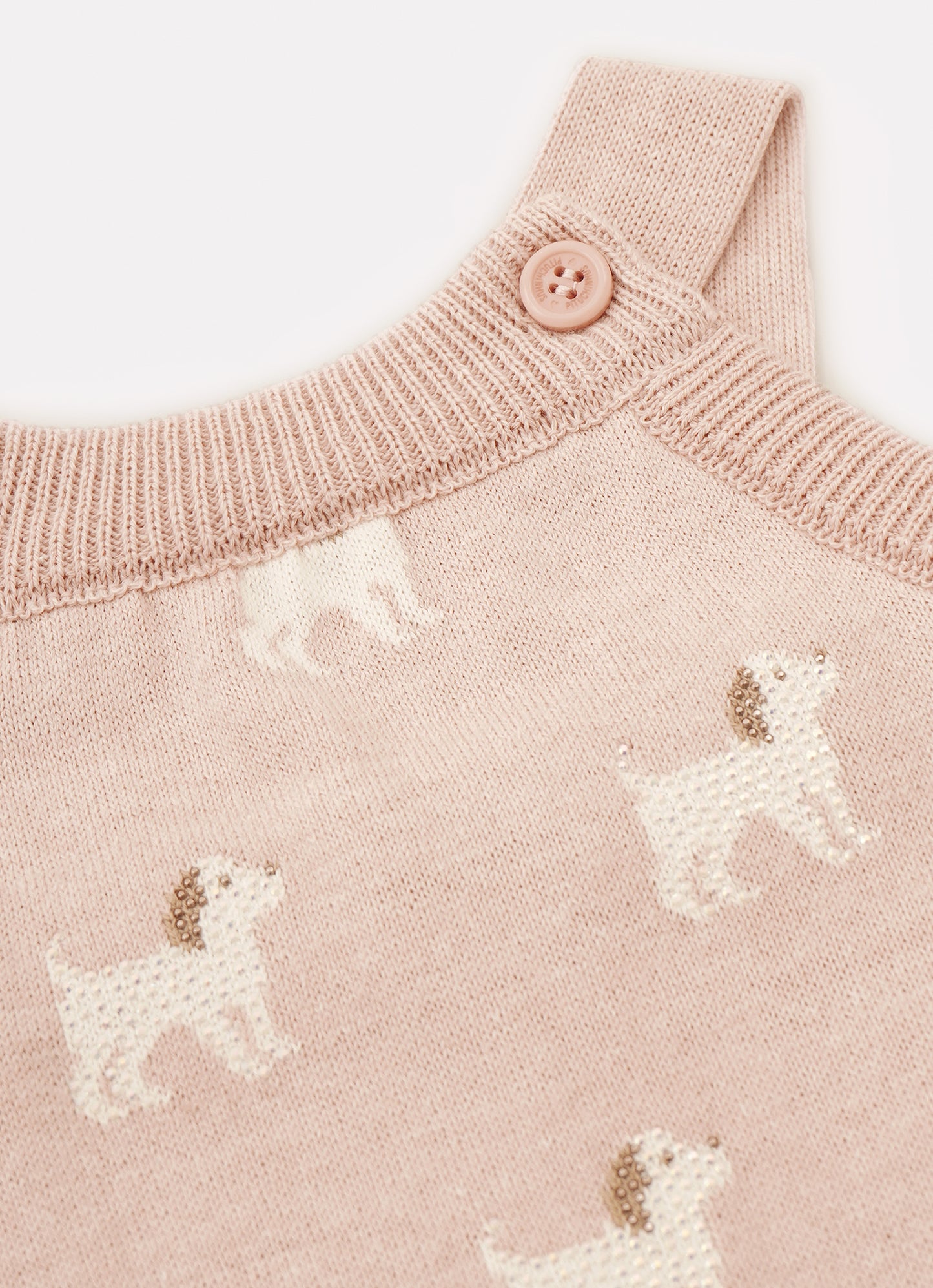 Macacão Tricot Cachorrinhos Cristais