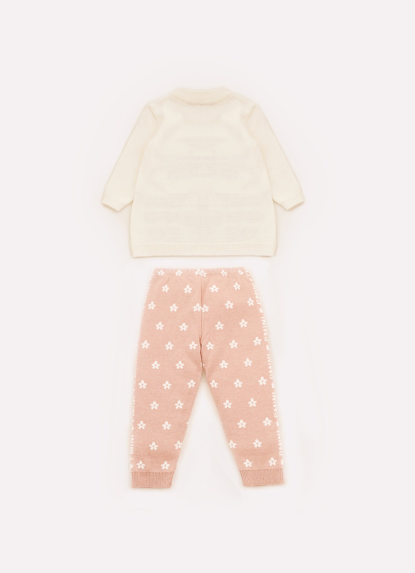 Conjunto Tricot Casinhas Cristais