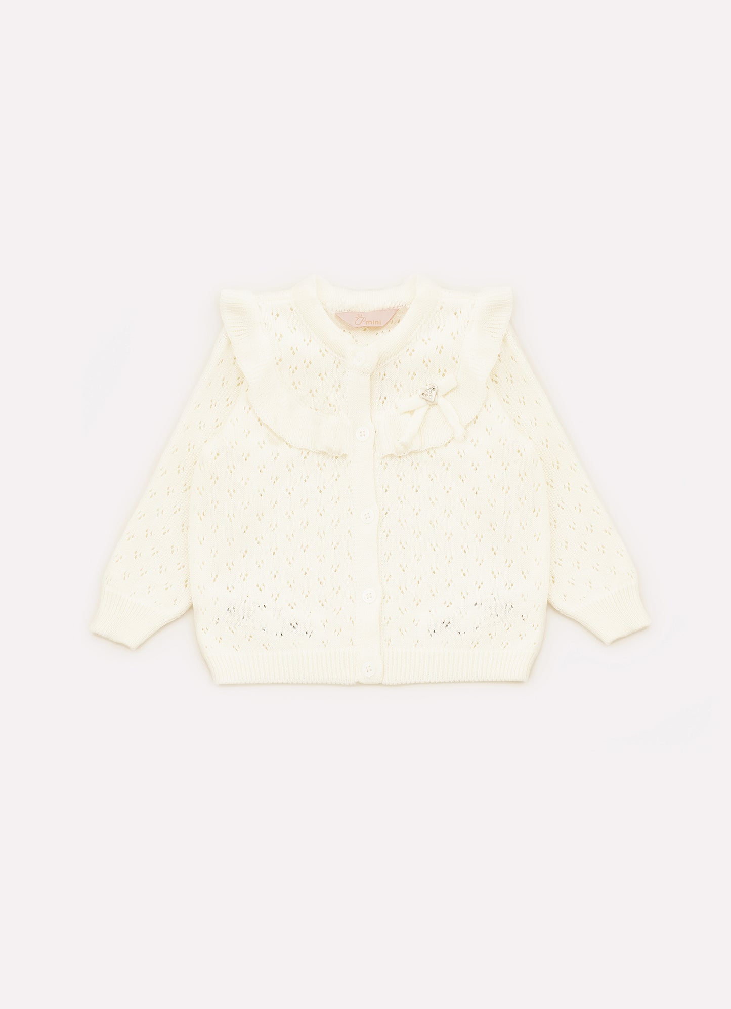 Casaco Tricot Ponto Renda