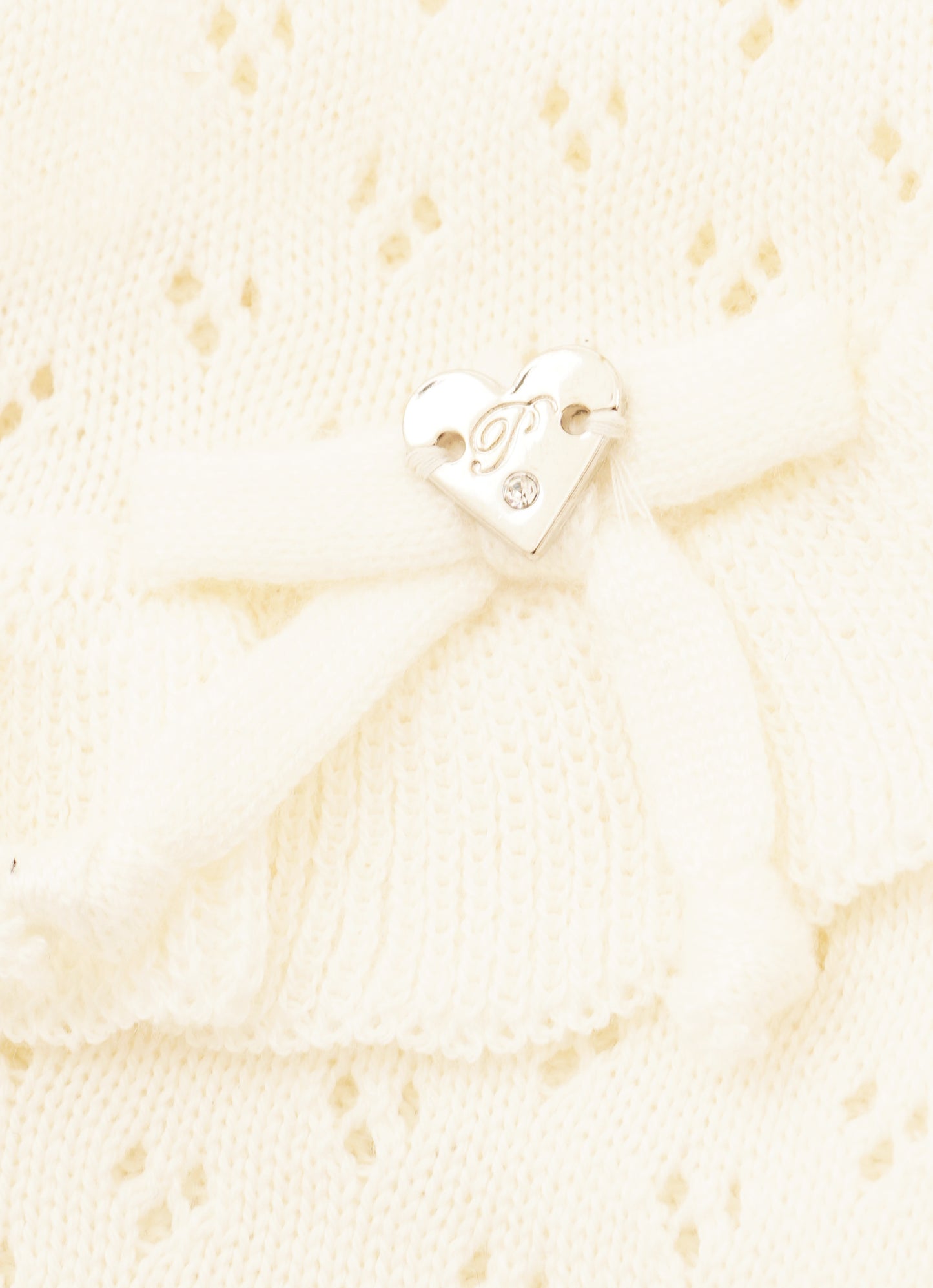 Casaco Tricot Ponto Renda
