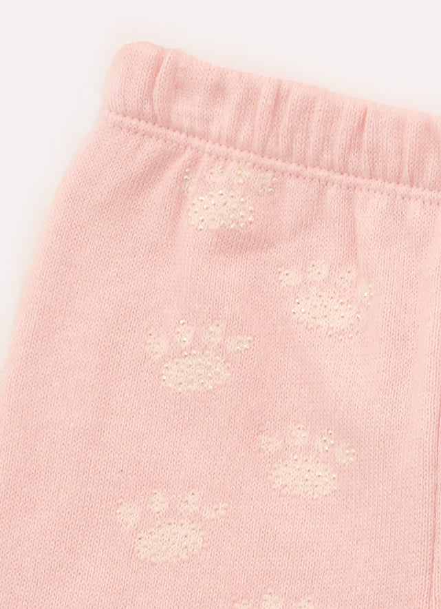 Conjunto Tricot Blusa Cachorrinho e Legging