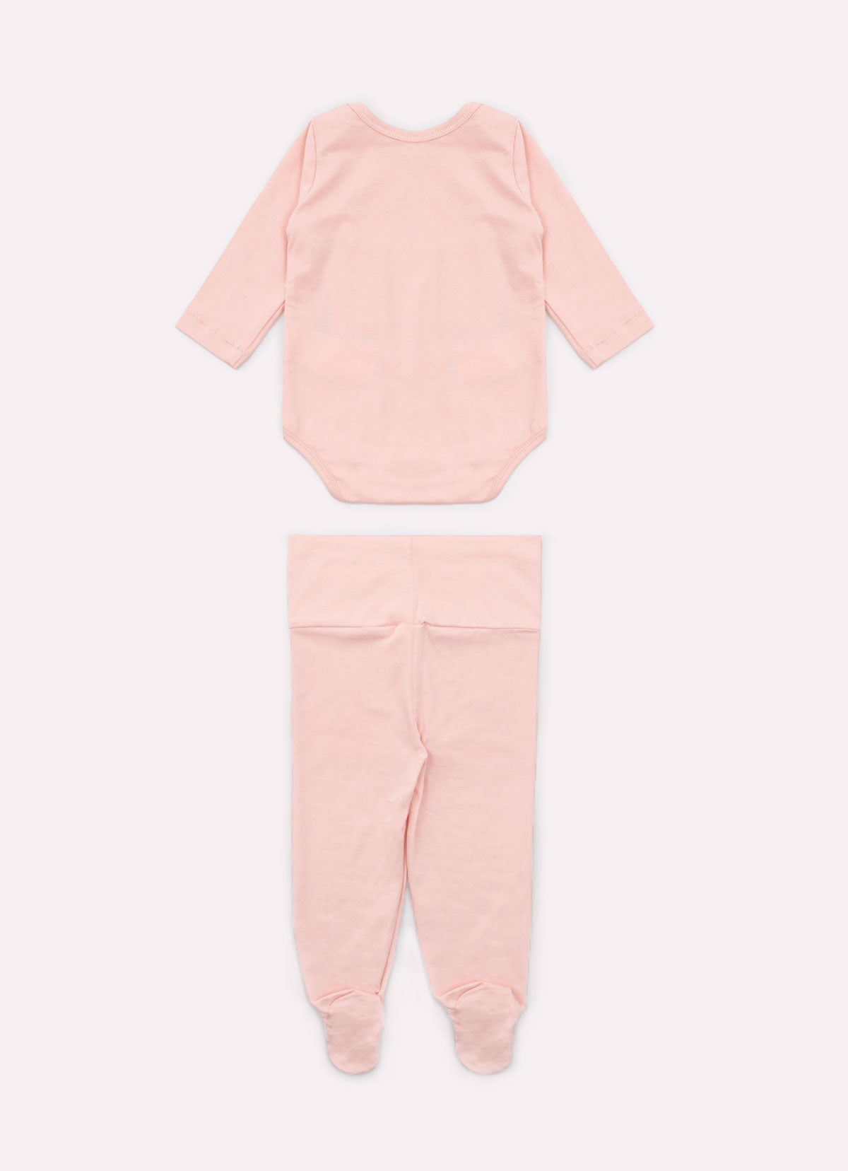 Conjunto Body e Calça Com Pé Cotton Pima