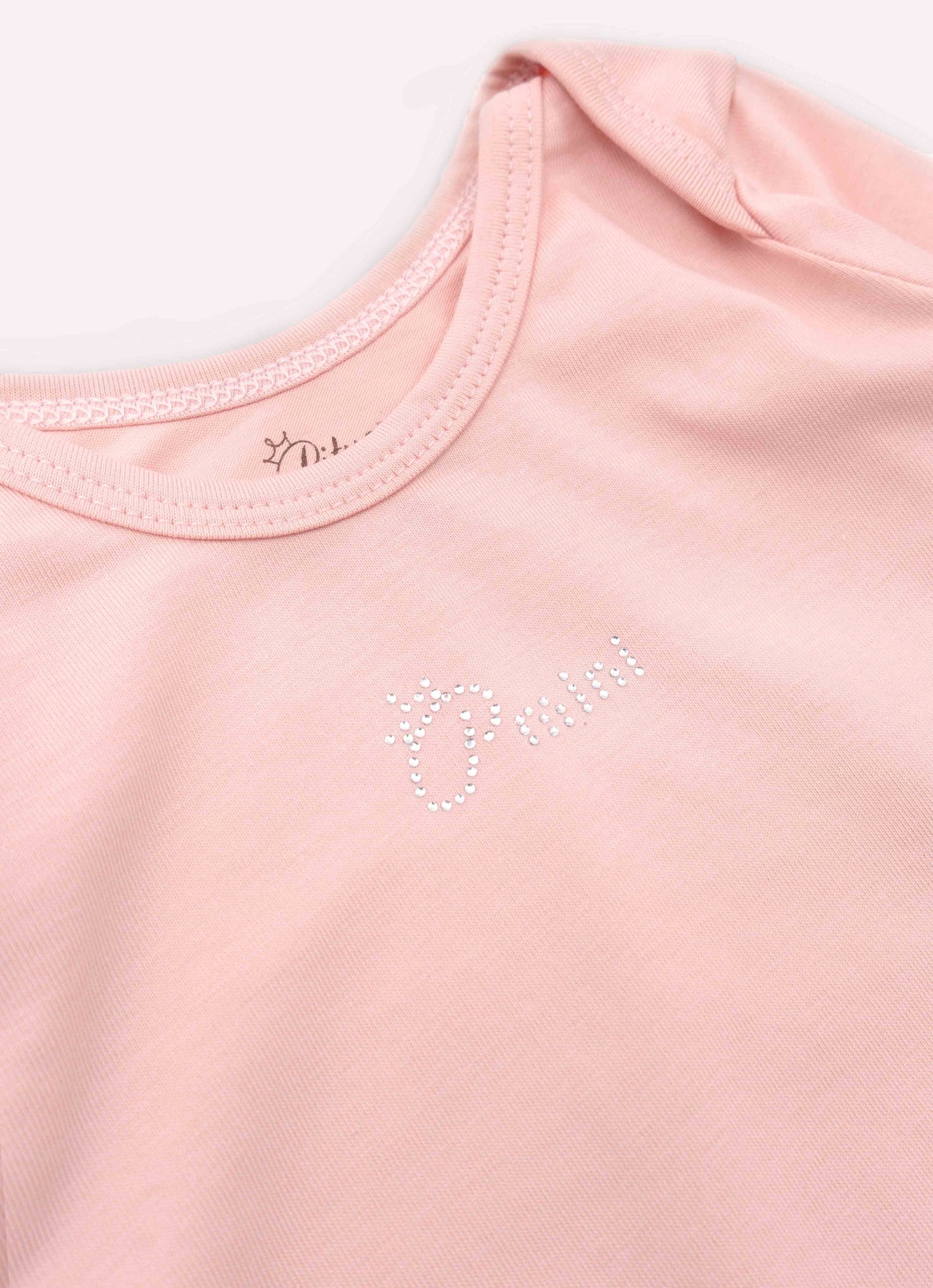 Conjunto Body e Calça Com Pé Cotton Pima