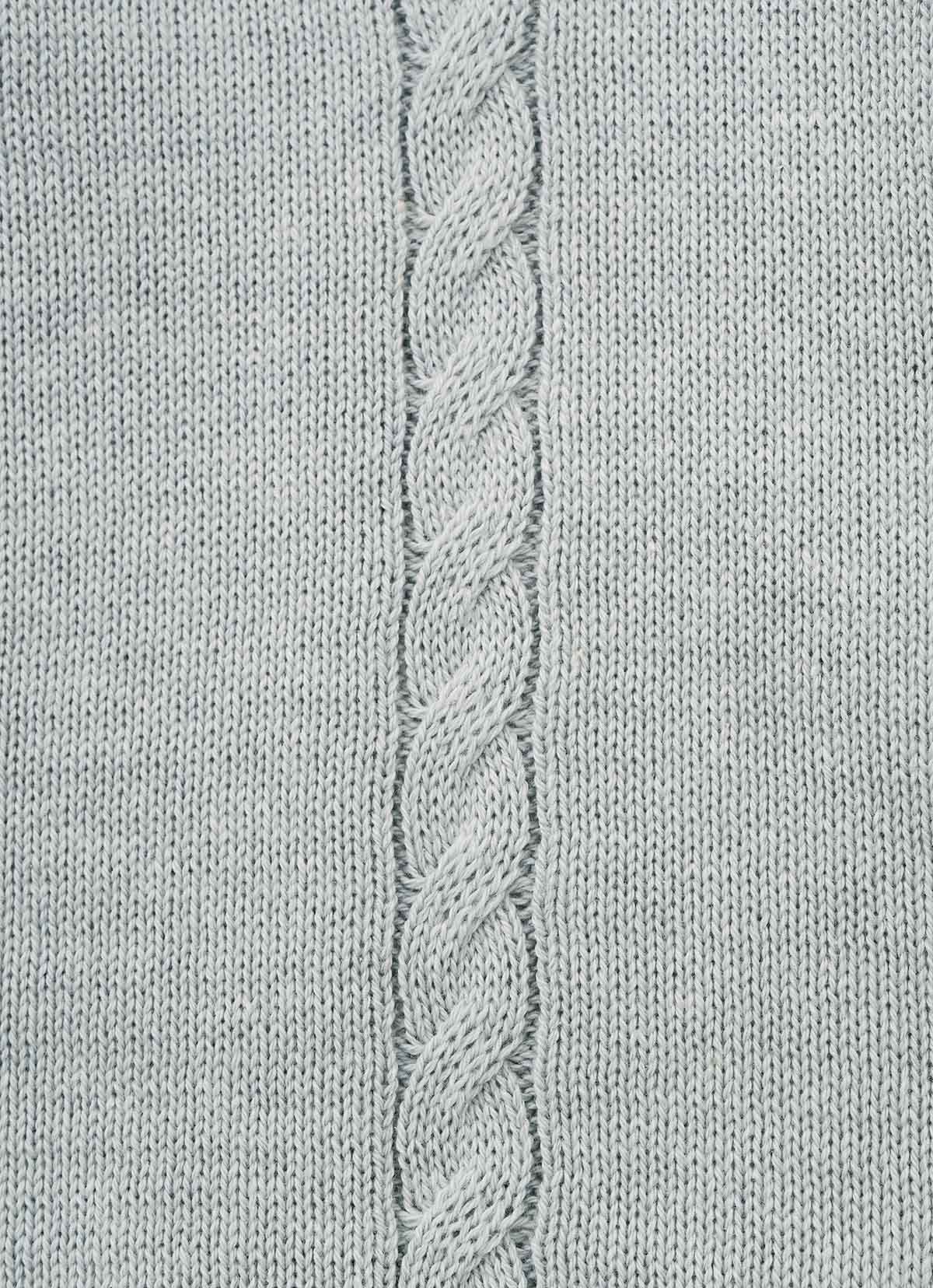 Conjunto Tricot Ponto Trança