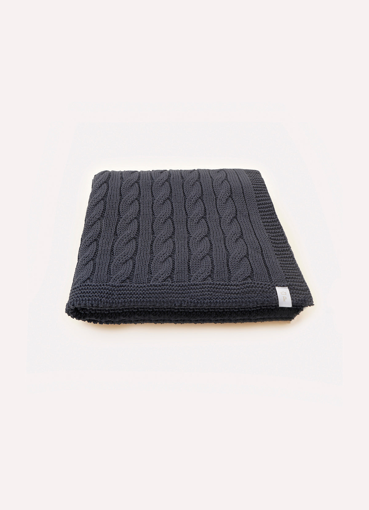 Manta Tricot Ponto Trança