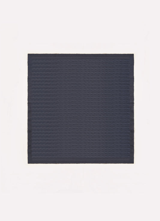 Manta Tricot Ponto Trança Manta Tricot Ponto Trança